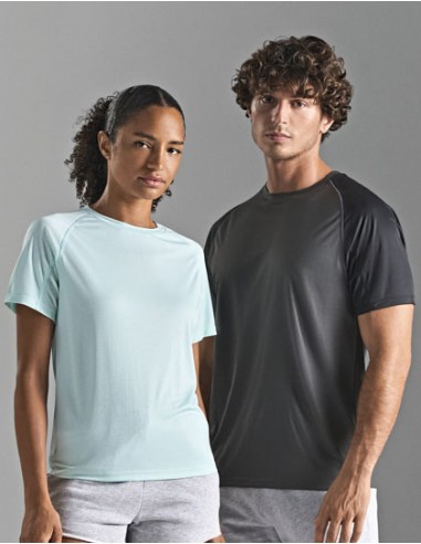SOL-04787-Mens Raglan Sleeve T-Shirt Vortex
